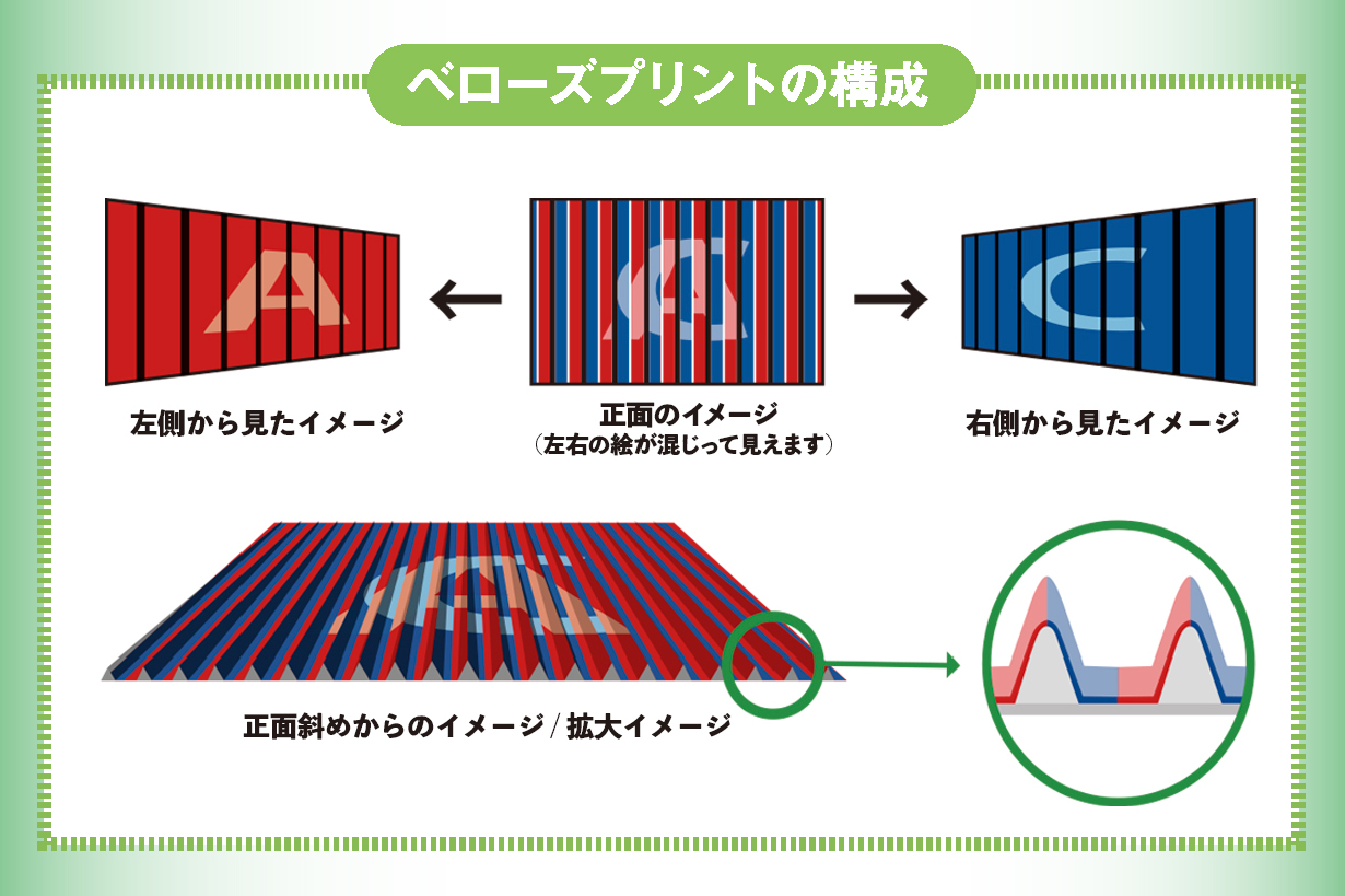 ベローズプリントの特徴2